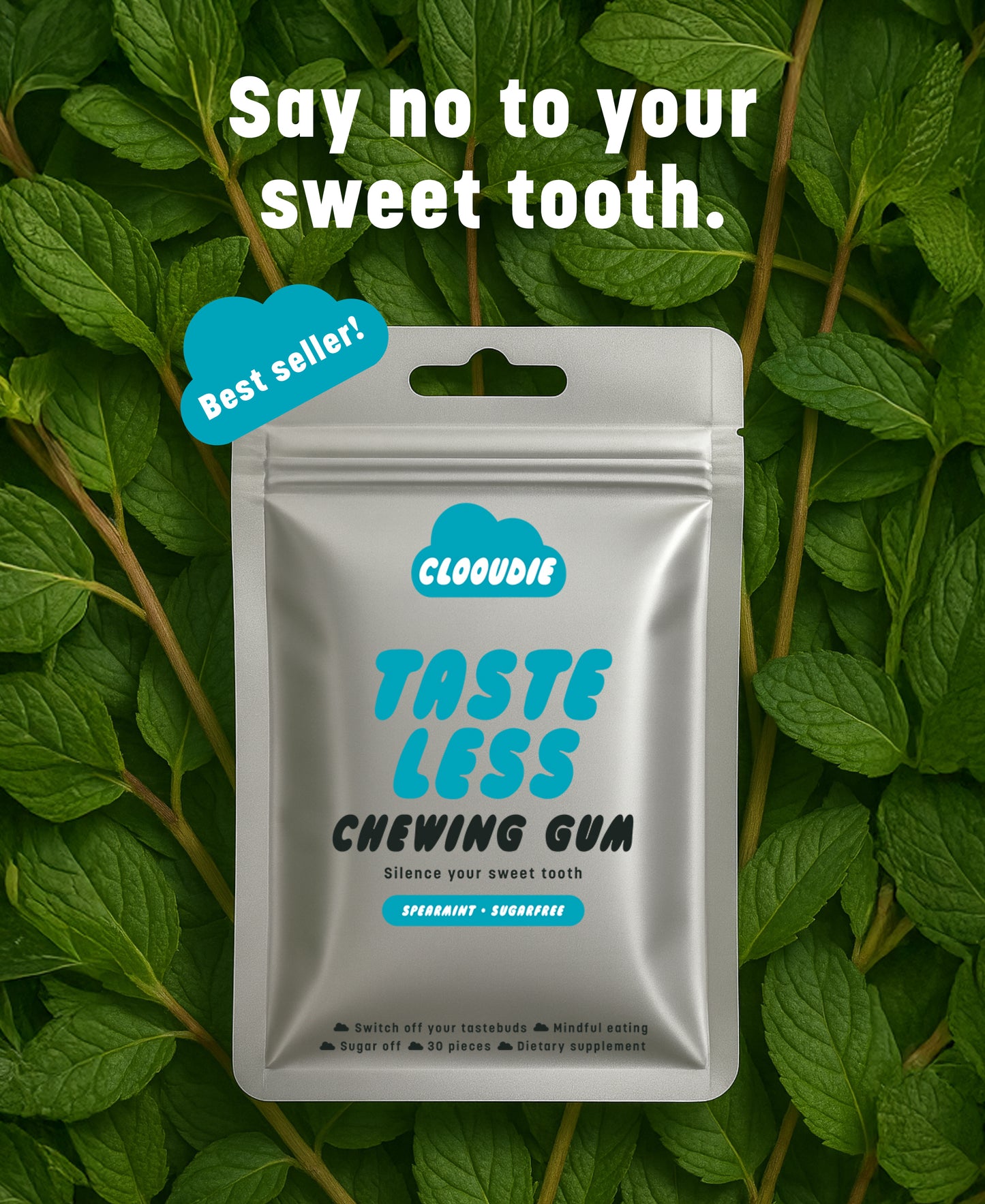 Taste-less Gum